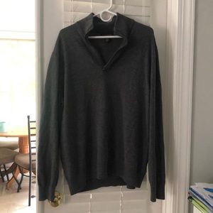 Banana Republic quarter zip sweater